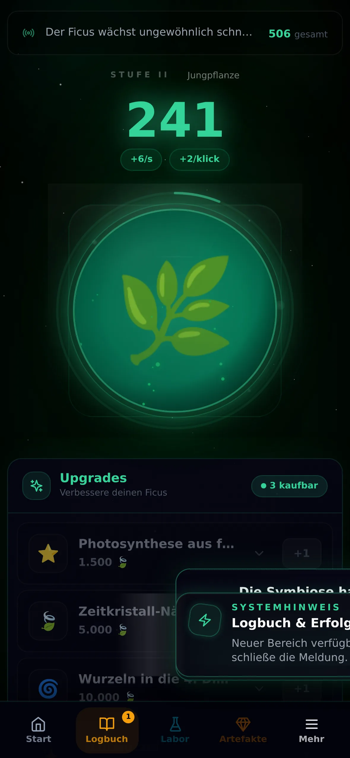 Quantenficus — Mobile view