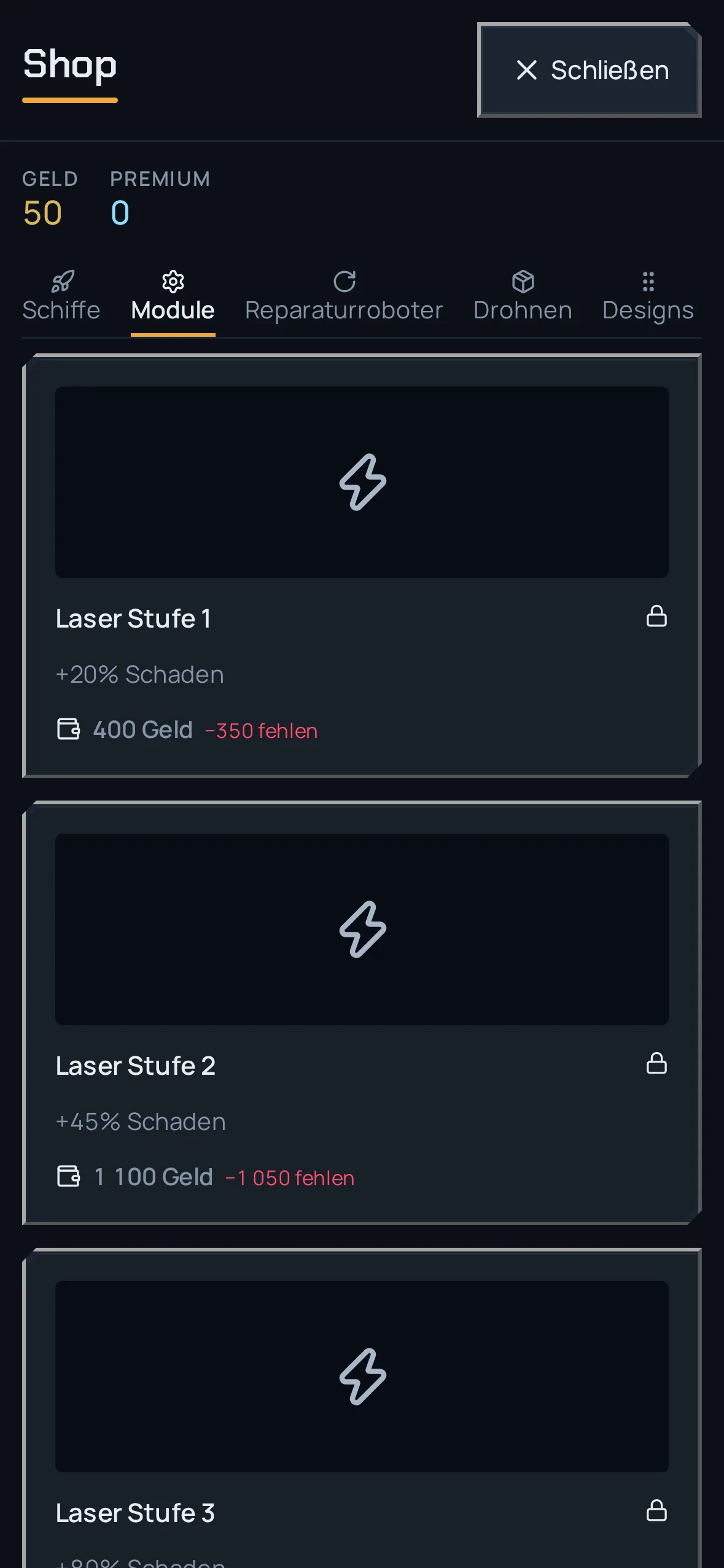 VOIDRIFT — Mobile view